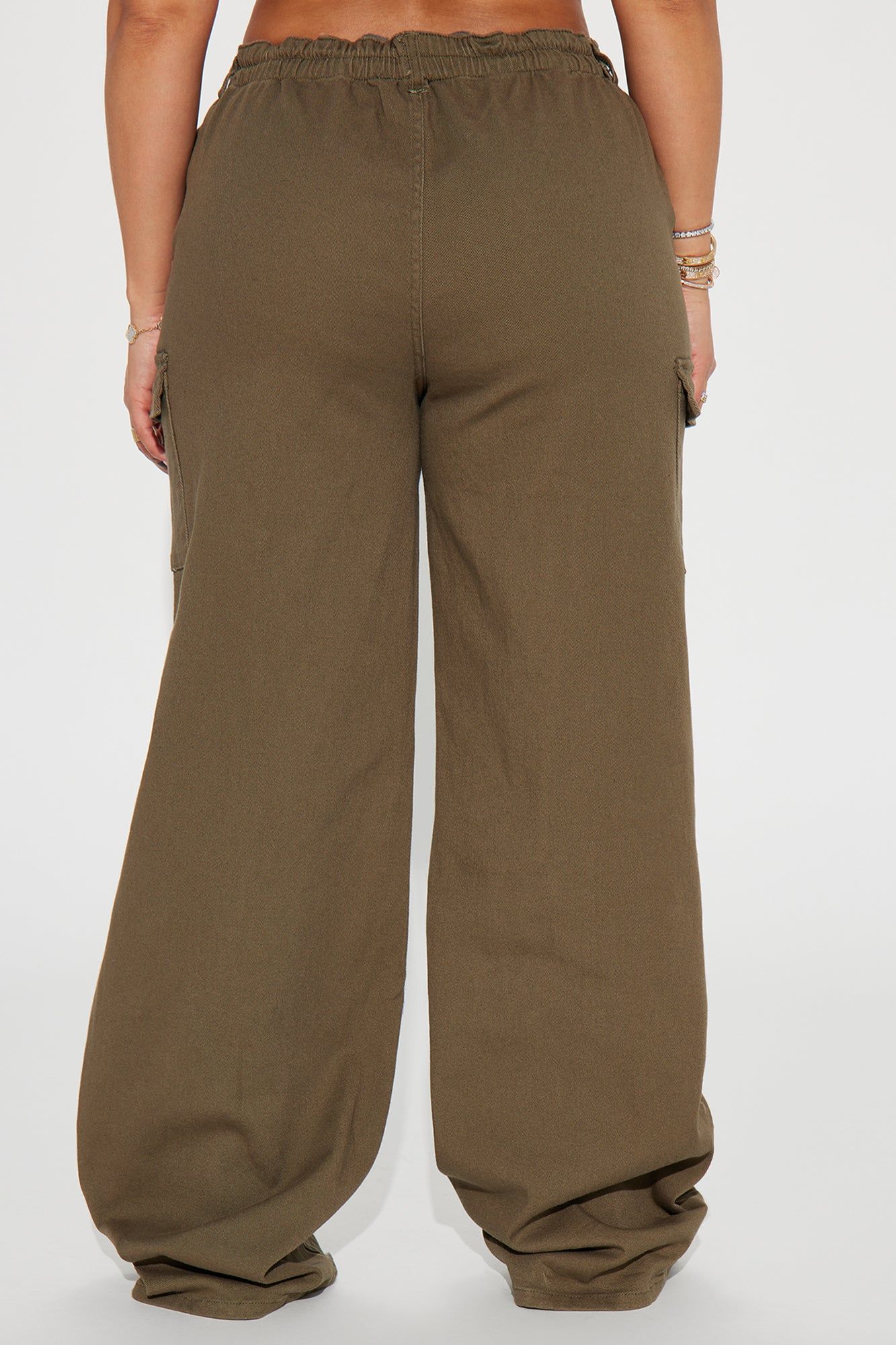Nice to Meet You Cargo Pant - Olive sold by Fashion Nova product image thumbnail 4