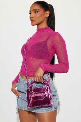 Made The Outfit Handbag - Fuchsia sold by Fashion Nova