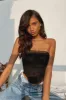 Dinner Plans Corset - Black sold by Fashion Nova