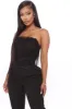 Dinner Plans Corset - Black sold by Fashion Nova