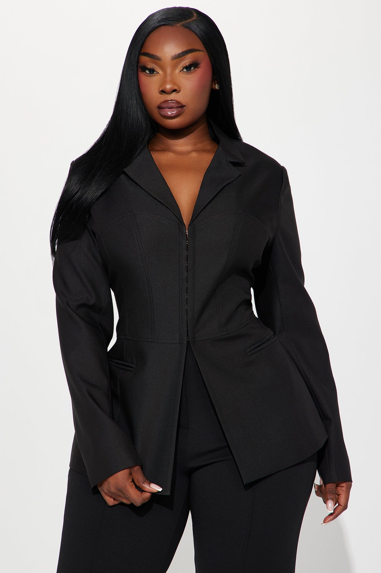 All Body Corset Blazer - Black sold by Fashion Nova product image thumbnail 4