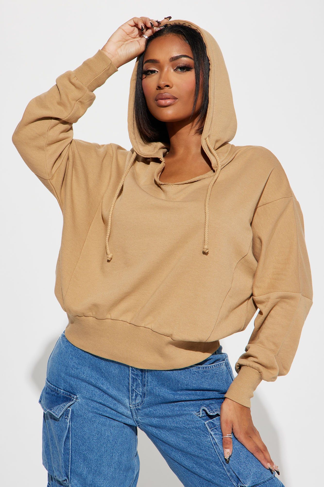 Gianna Lounge Hoodie - Nude sold by Fashion Nova product image thumbnail 2
