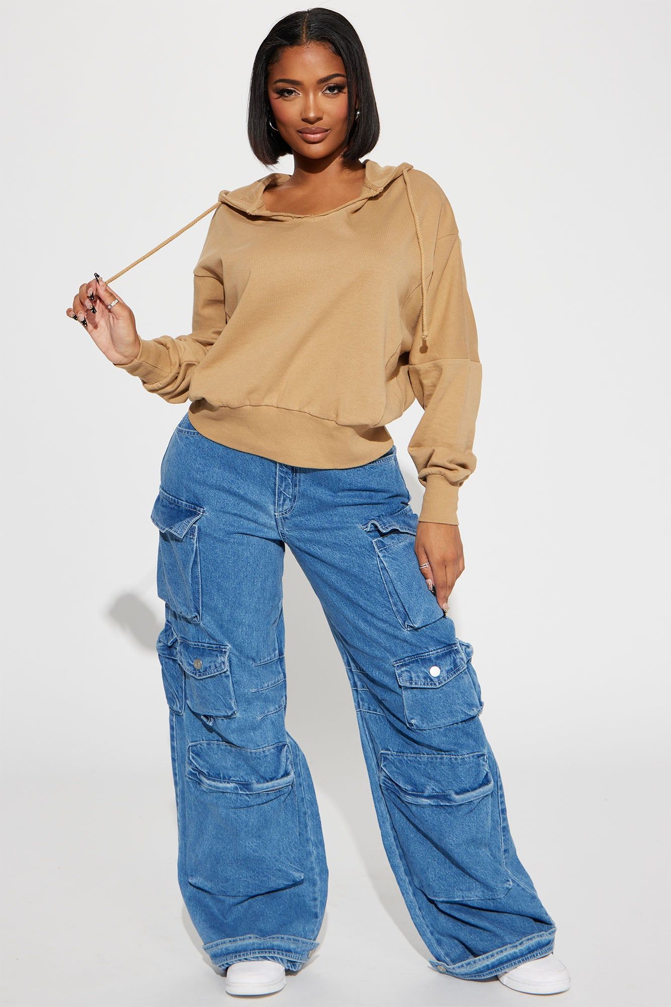 Gianna Lounge Hoodie - Nude sold by Fashion Nova product image thumbnail 3