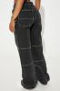 Acadia Drop Waist Baggy Jeans - Black sold by Fashion Nova