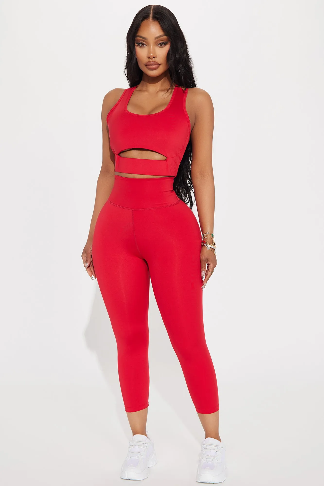 Run It Up Elevate Sports Bra - Red sold by Fashion Nova product image thumbnail 2