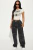 Acadia Drop Waist Baggy Jeans - Black sold by Fashion Nova