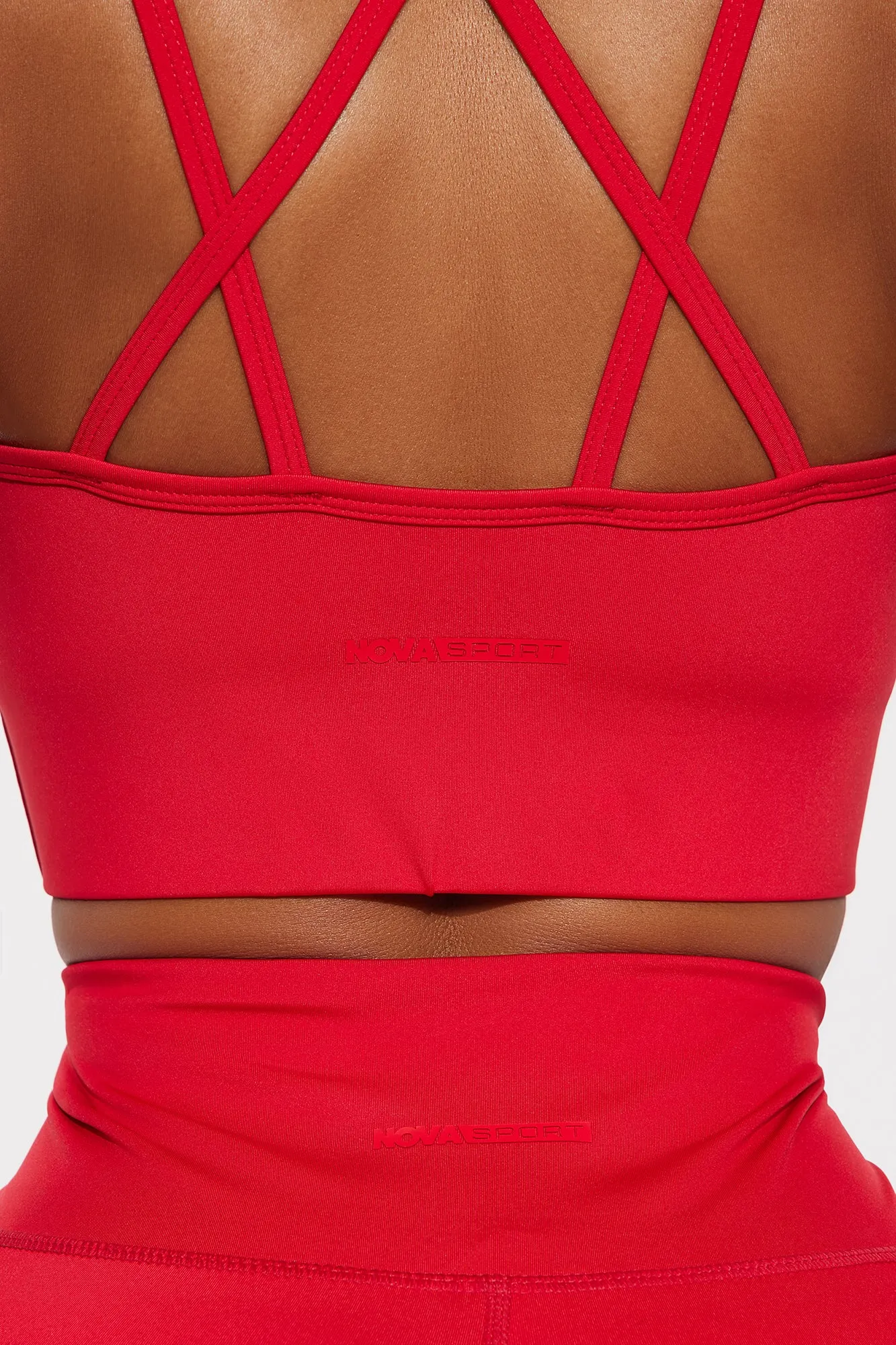 Run It Up Elevate Sports Bra - Red sold by Fashion Nova product image thumbnail 3