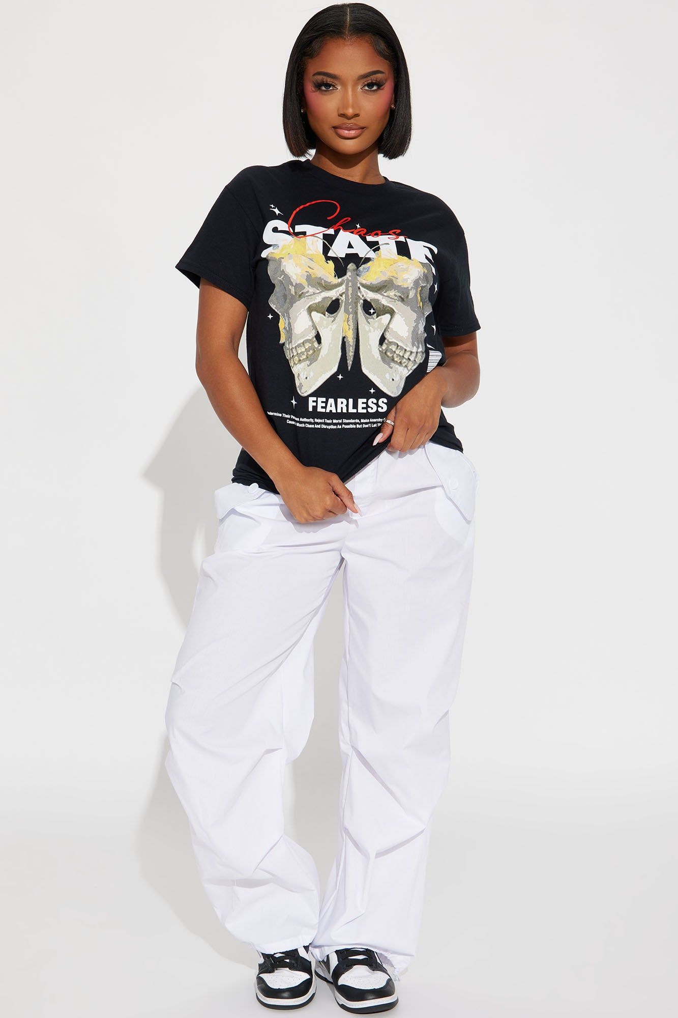 Chaotic State Graphic Tshirt - Black sold by Fashion Nova product image thumbnail 2