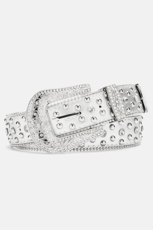 Glamorous Rodeo Belt - Silver sold by Fashion Nova