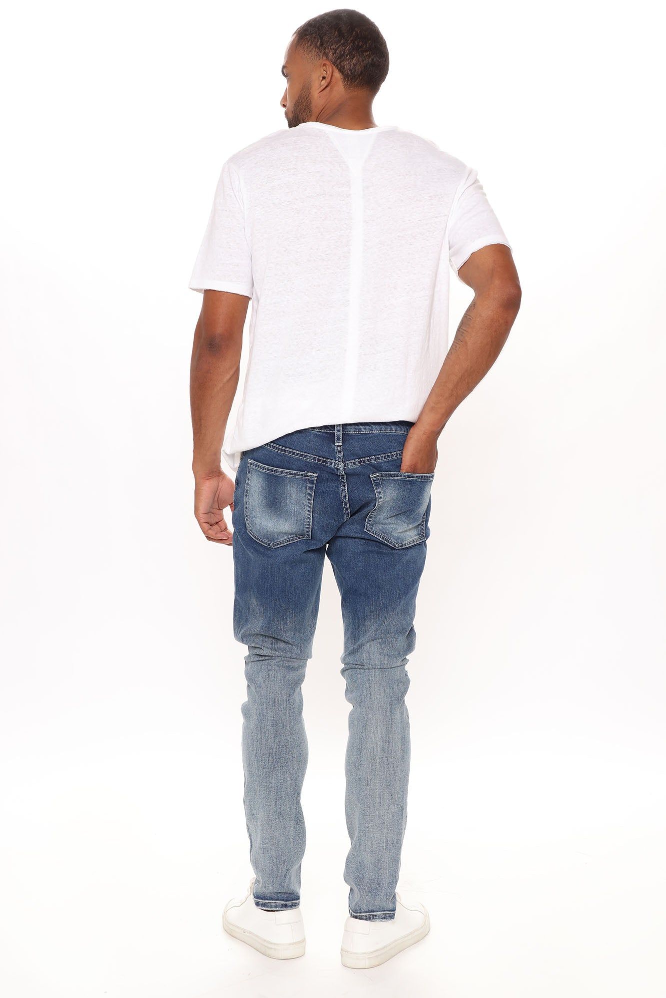 Lucas Skinny Jeans - Medium Wash sold by Fashion Nova product image thumbnail 5