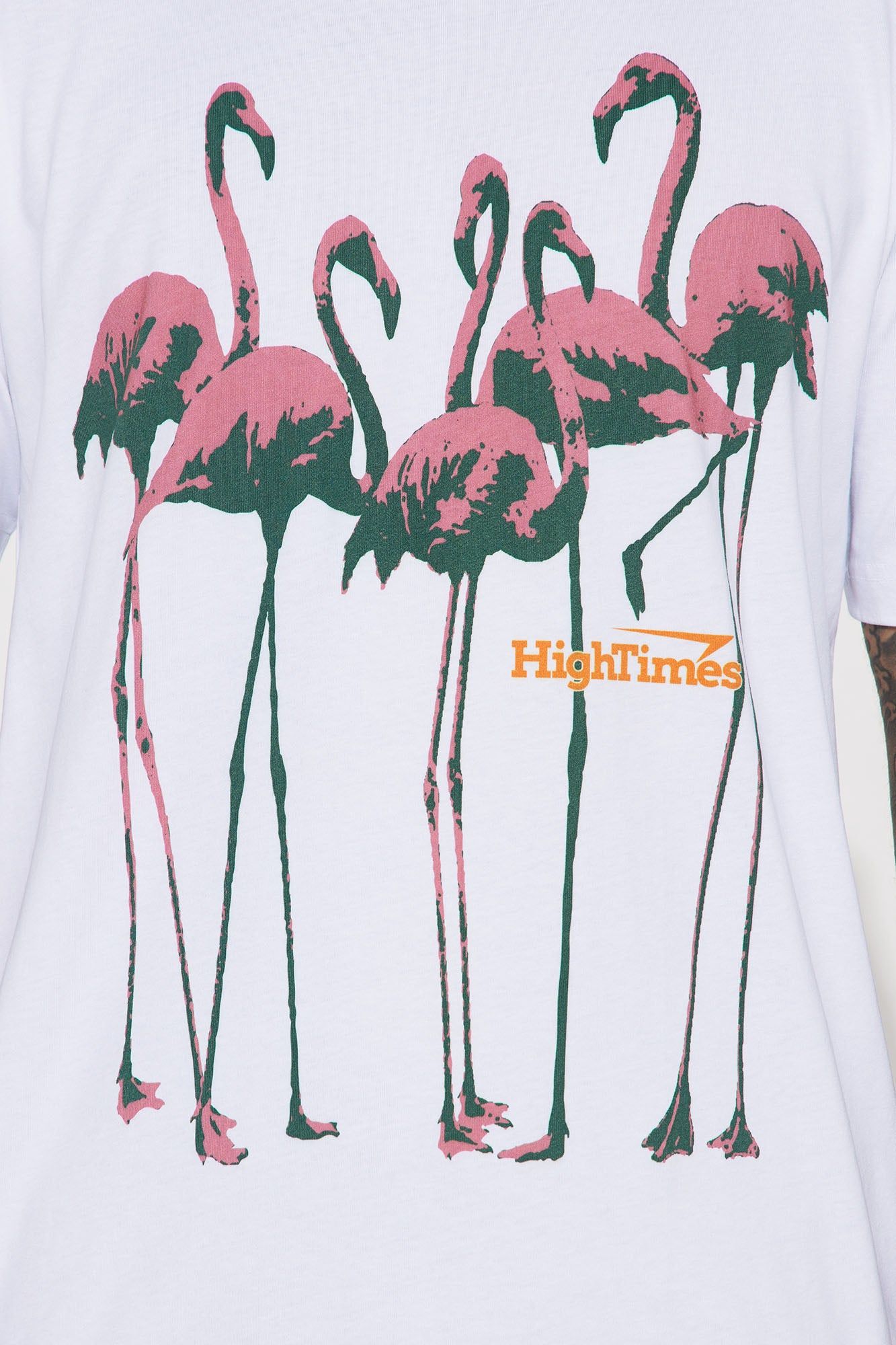 High Times Short Sleeve Tee - White sold by Fashion Nova product image thumbnail 3
