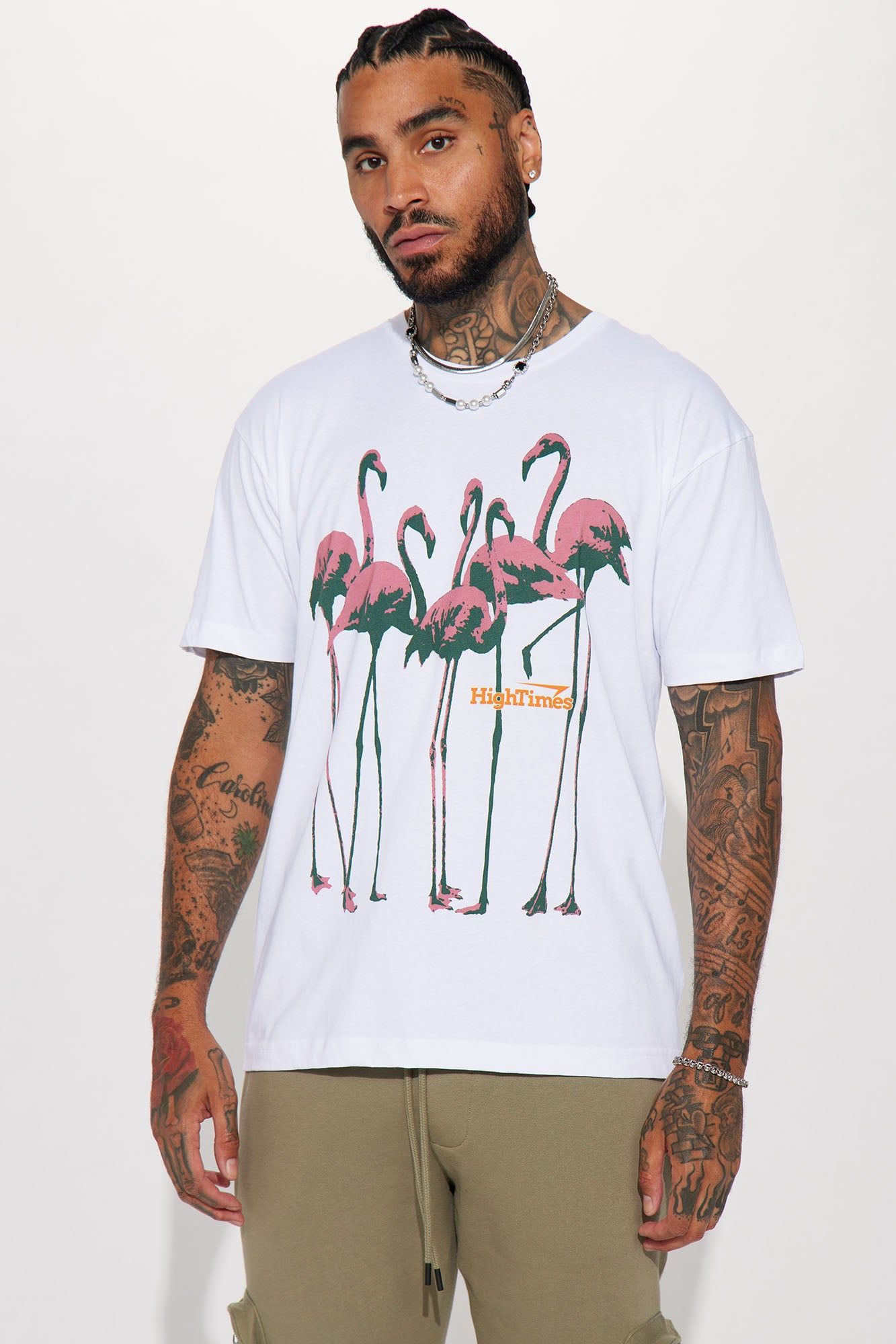 High Times Short Sleeve Tee - White sold by Fashion Nova product image thumbnail 5