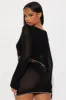 Lola Crochet Chain Skirt Set - Black sold by Fashion Nova
