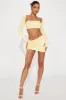 Walking on Sunshine Skirt Set - Yellow sold by Fashion Nova