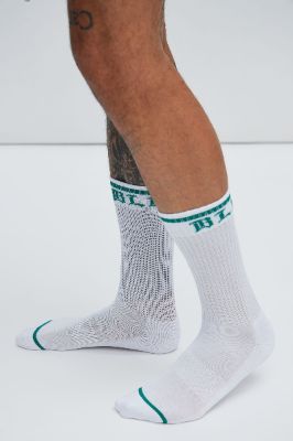 Blssed Crew Socks - Green sold by Fashion Nova
