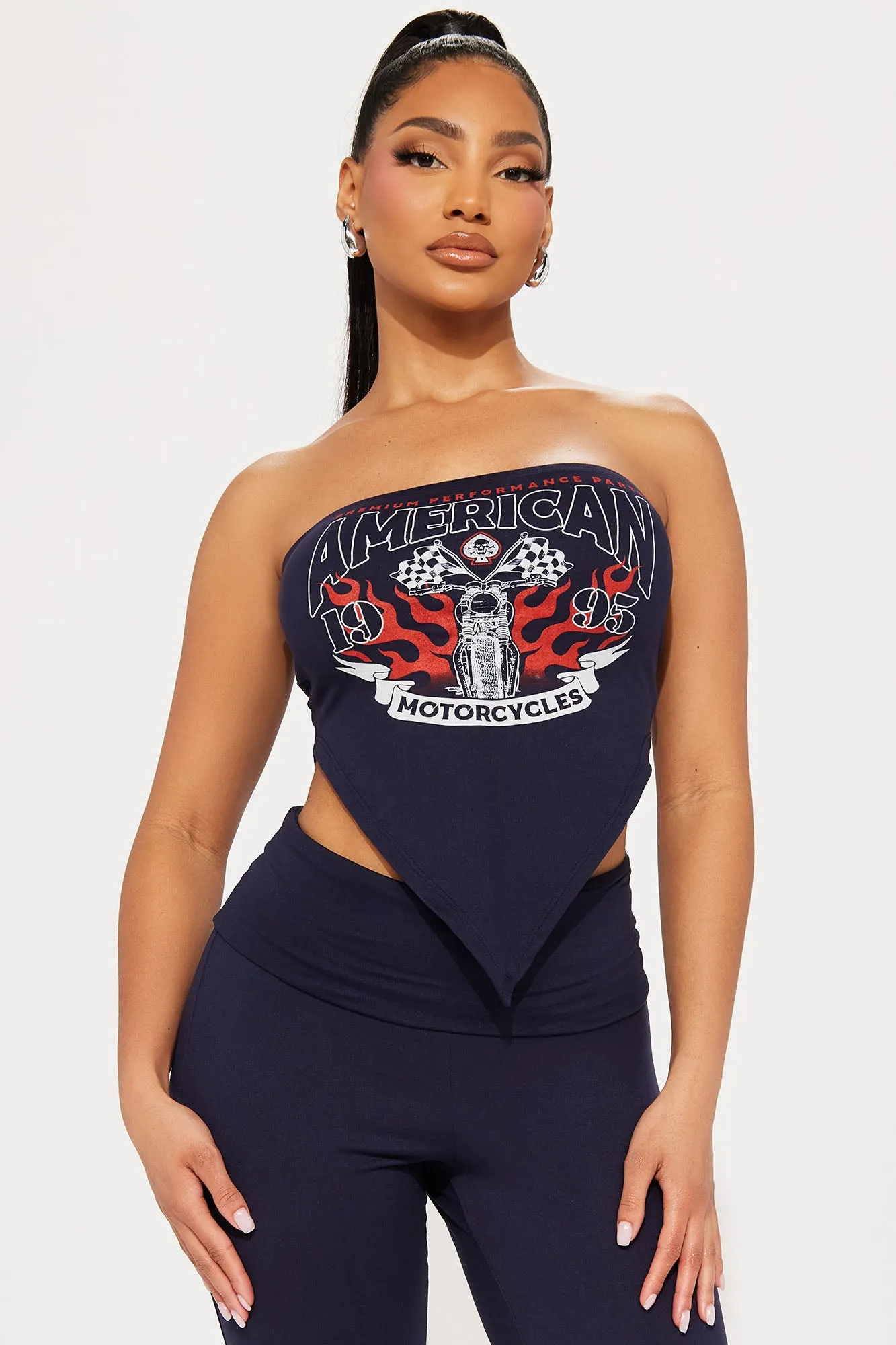 American Love Pant Set - Navy sold by Fashion Nova product image thumbnail 2