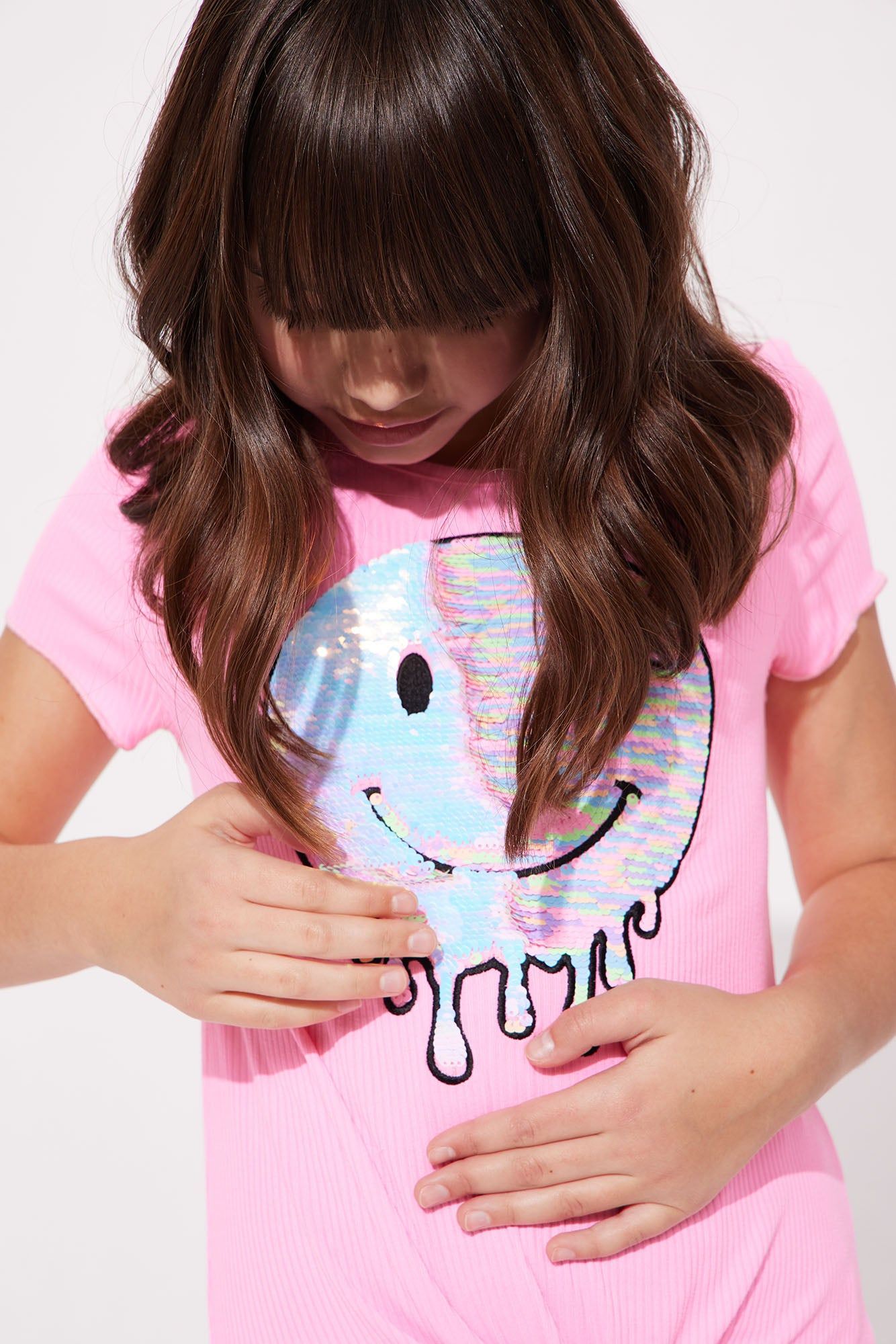 Mini Smile At Me Sequins Legging Set - Black/Pink sold by Fashion Nova product image thumbnail 2