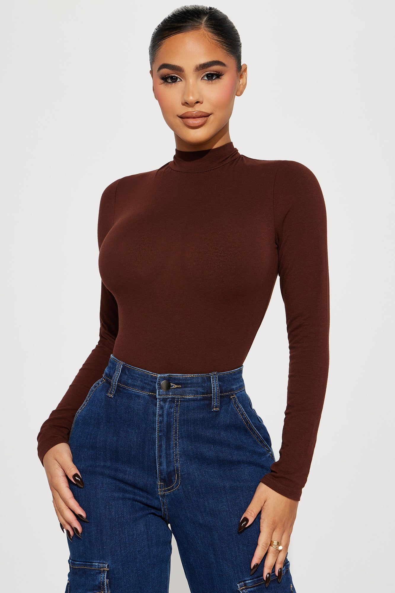 Juno Bodysuit - Brown sold by Fashion Nova product image thumbnail 3