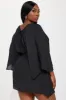 Shayna Cover Up Dress - Black sold by Fashion Nova