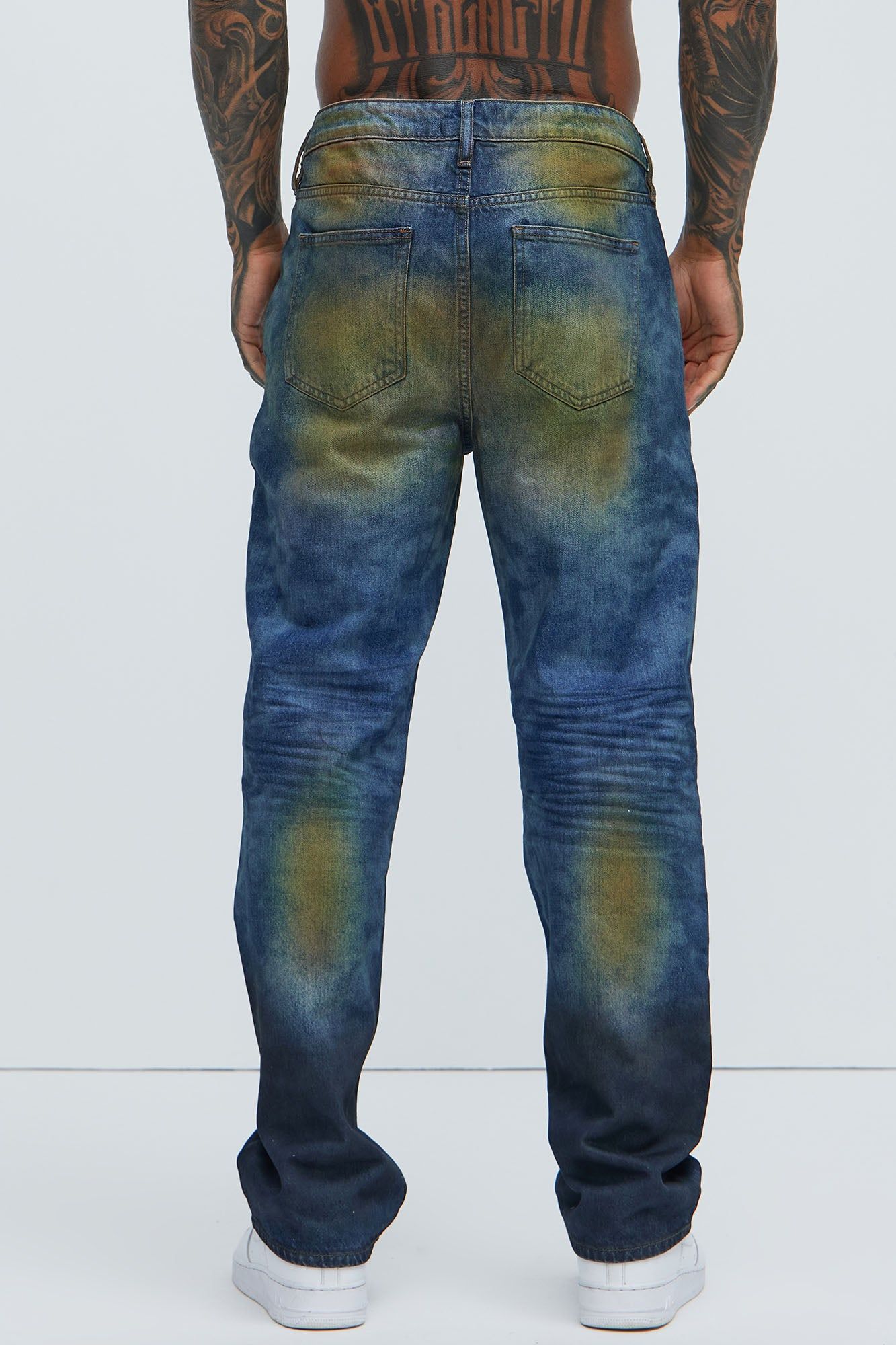 Lanesville Vintage Straight Jeans - Vintage Blue Wash sold by Fashion Nova product image thumbnail 4