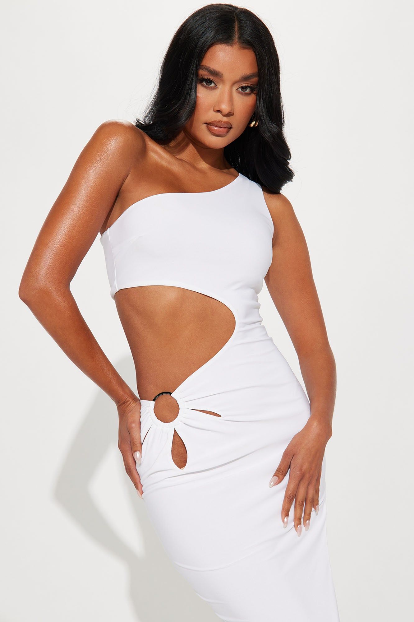 Rosita Maxi Dress - White sold by Fashion Nova product image thumbnail 2