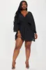Shayna Cover Up Dress - Black sold by Fashion Nova
