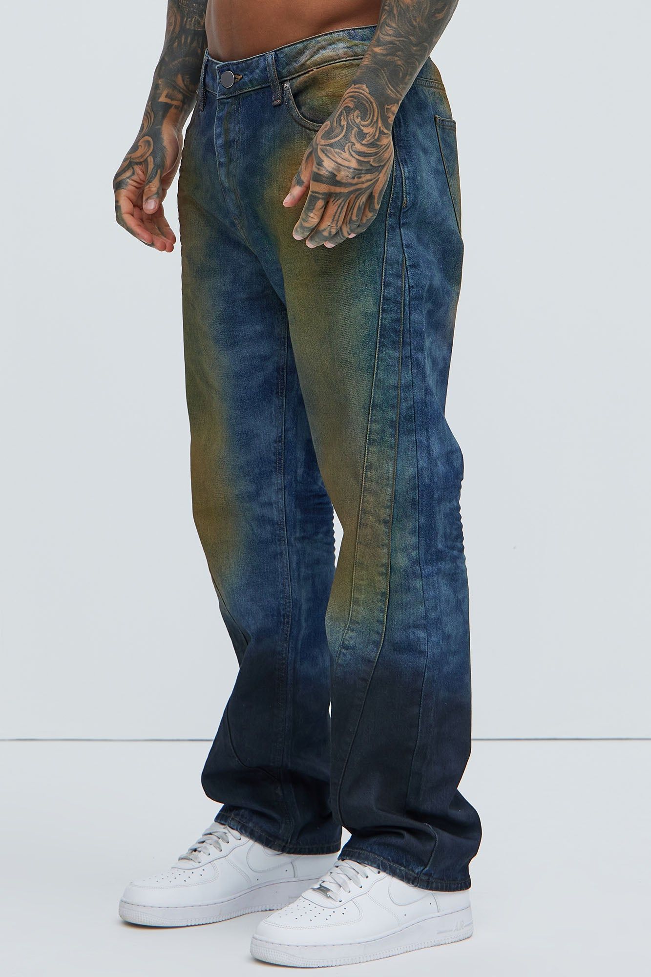 Lanesville Vintage Straight Jeans - Vintage Blue Wash sold by Fashion Nova product image thumbnail 3