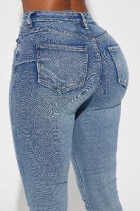 Gemma Sculpting Stretch Flare Jeans - Vintage Wash sold by Fashion Nova