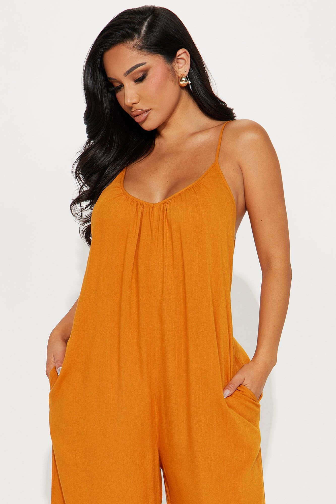 Easy Living Jumpsuit - Orange sold by Fashion Nova product image thumbnail 2