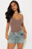 Carmen Seamless Bodysuit - Taupe sold by Fashion Nova