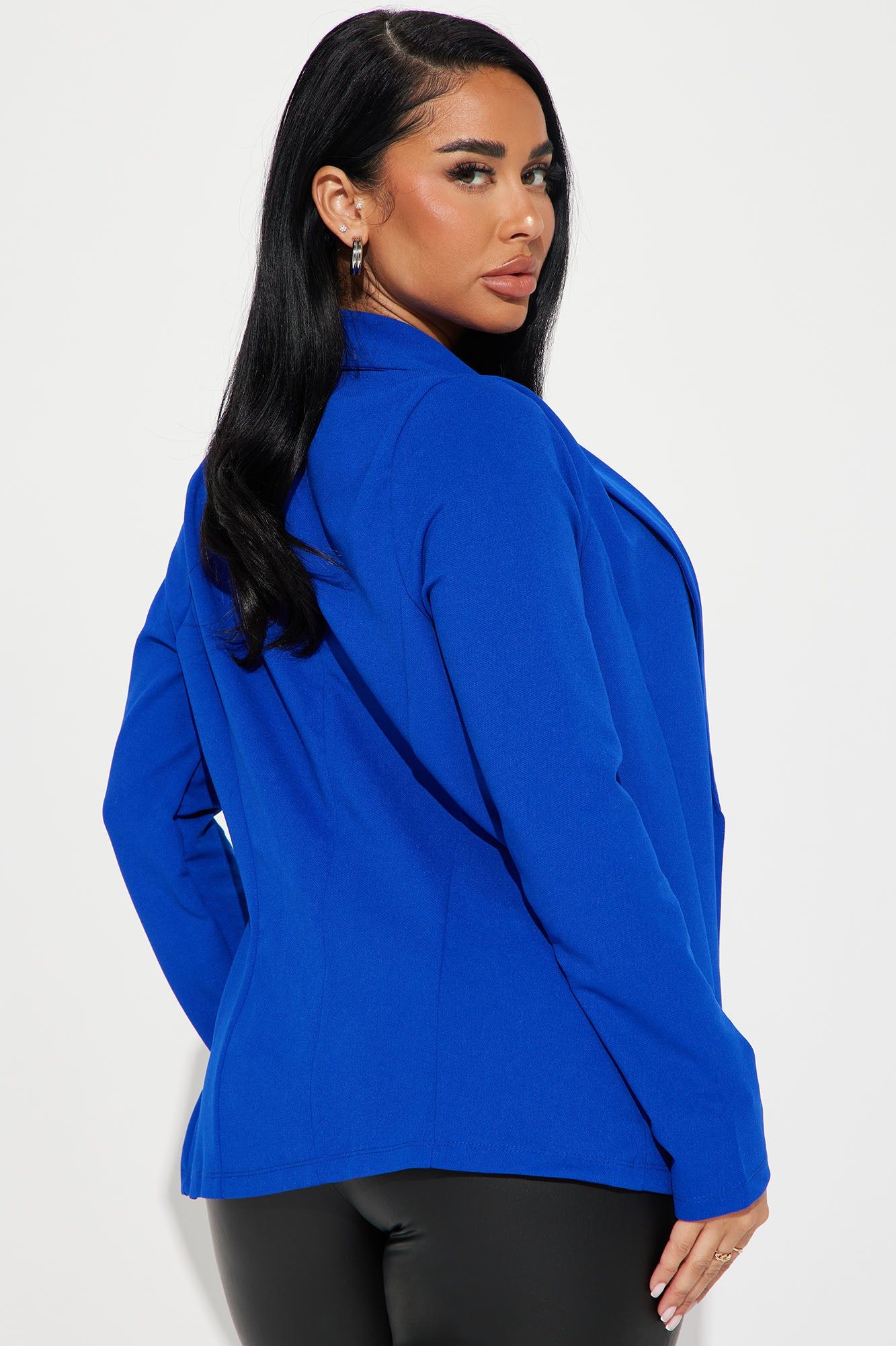 Make It Look Easy Blazer - Royal sold by Fashion Nova product image thumbnail 3