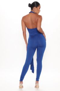 Bad Intentions Jumpsuit - Royal sold by Fashion Nova