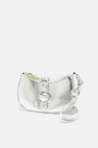 Got Them Staring Handbag - Silver sold by Fashion Nova