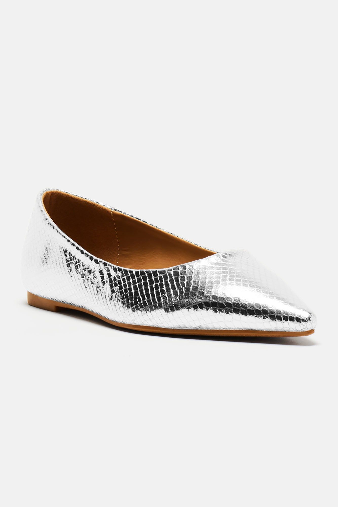 Minding My Business Flats - Silver sold by Fashion Nova product image thumbnail 4