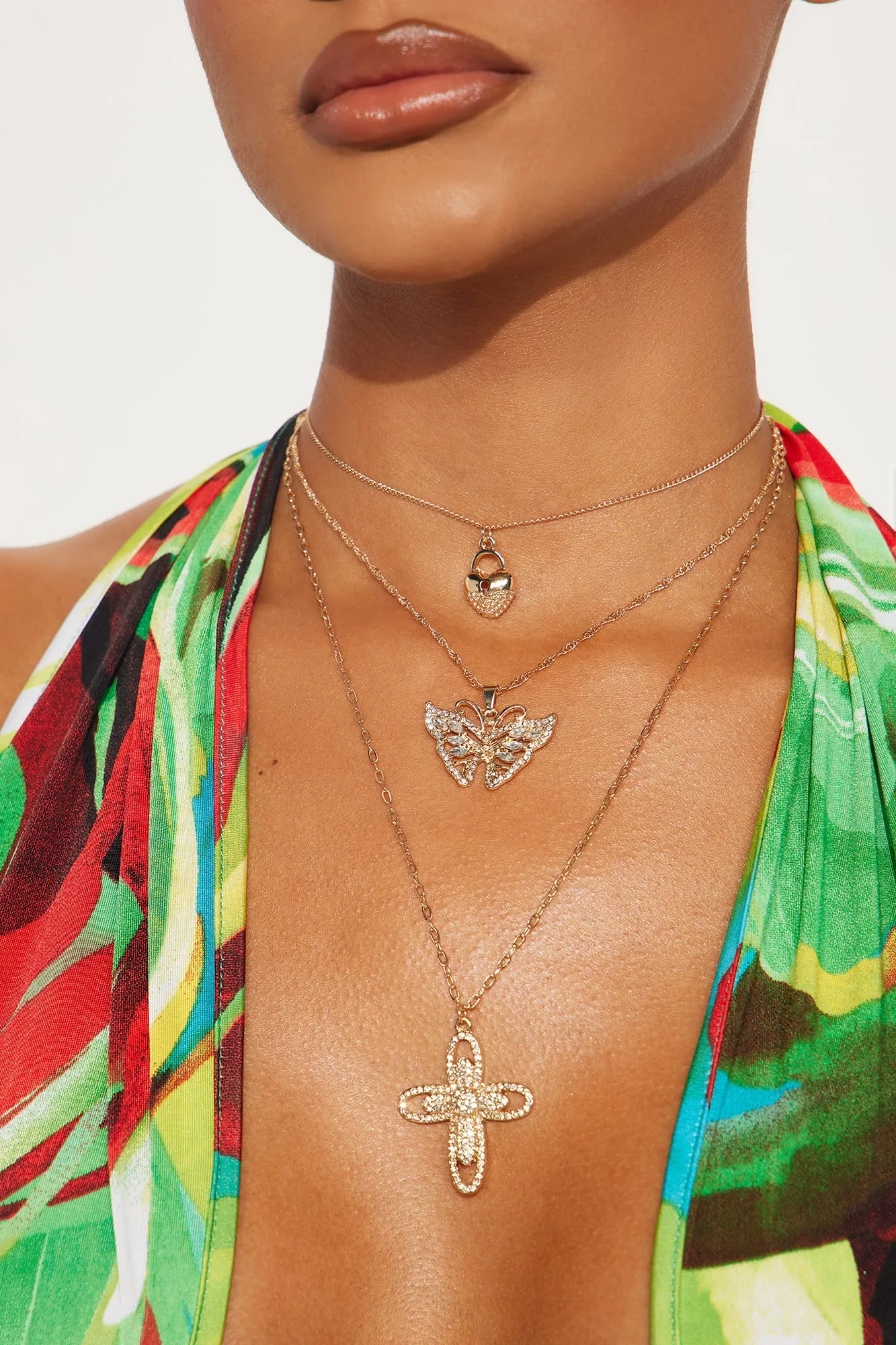 Favorite Things In Life Neckalce - Gold sold by Fashion Nova