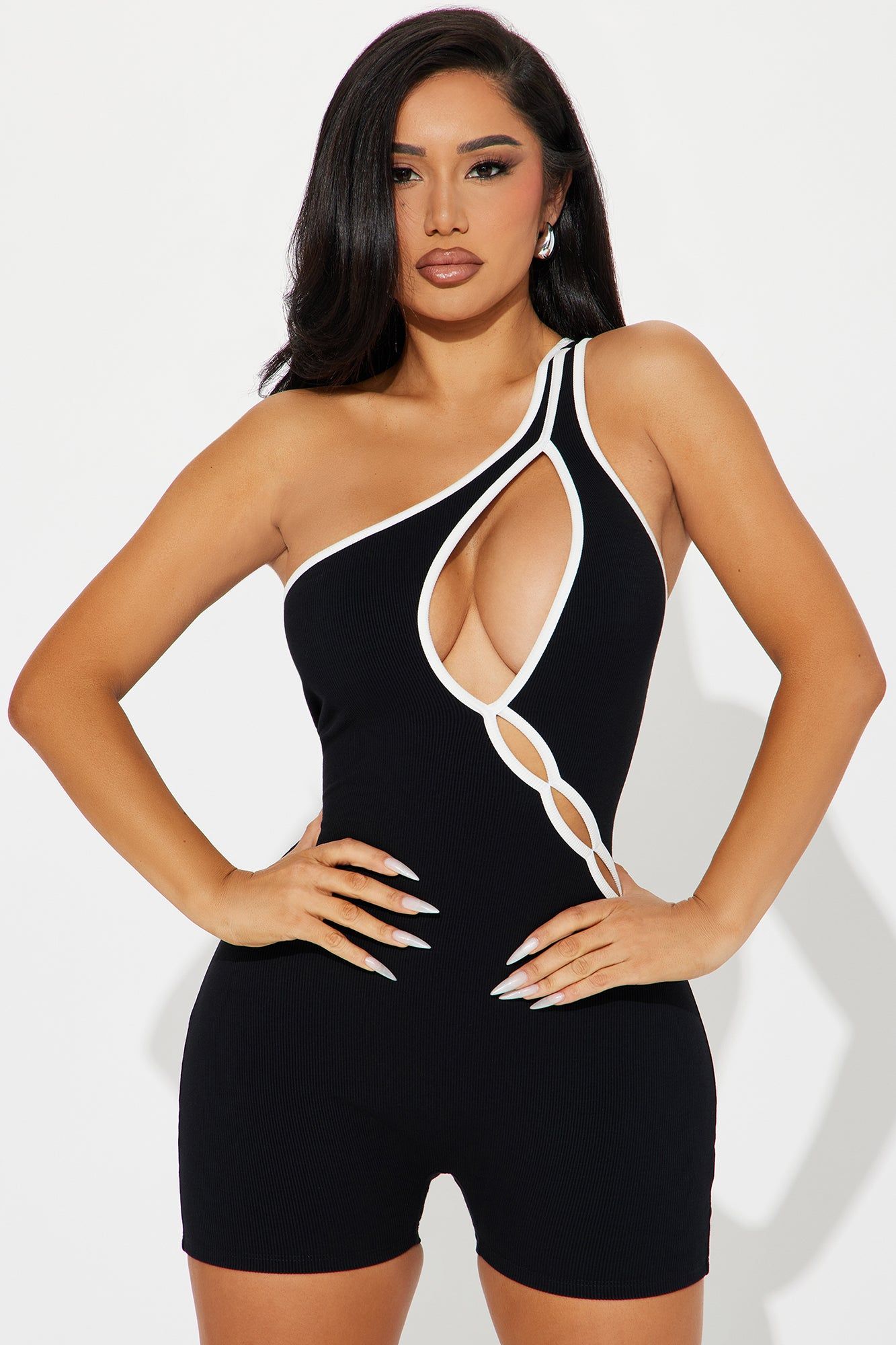 As I Say Romper - Black sold by Fashion Nova product image thumbnail 2