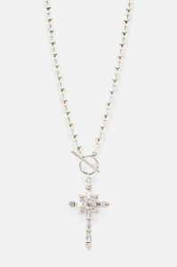 Don't Break Your Promise Necklace - Silver sold by Fashion Nova