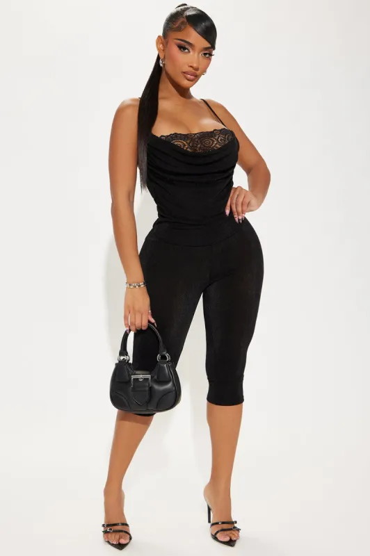 Revival Capri Set - Black sold by Fashion Nova