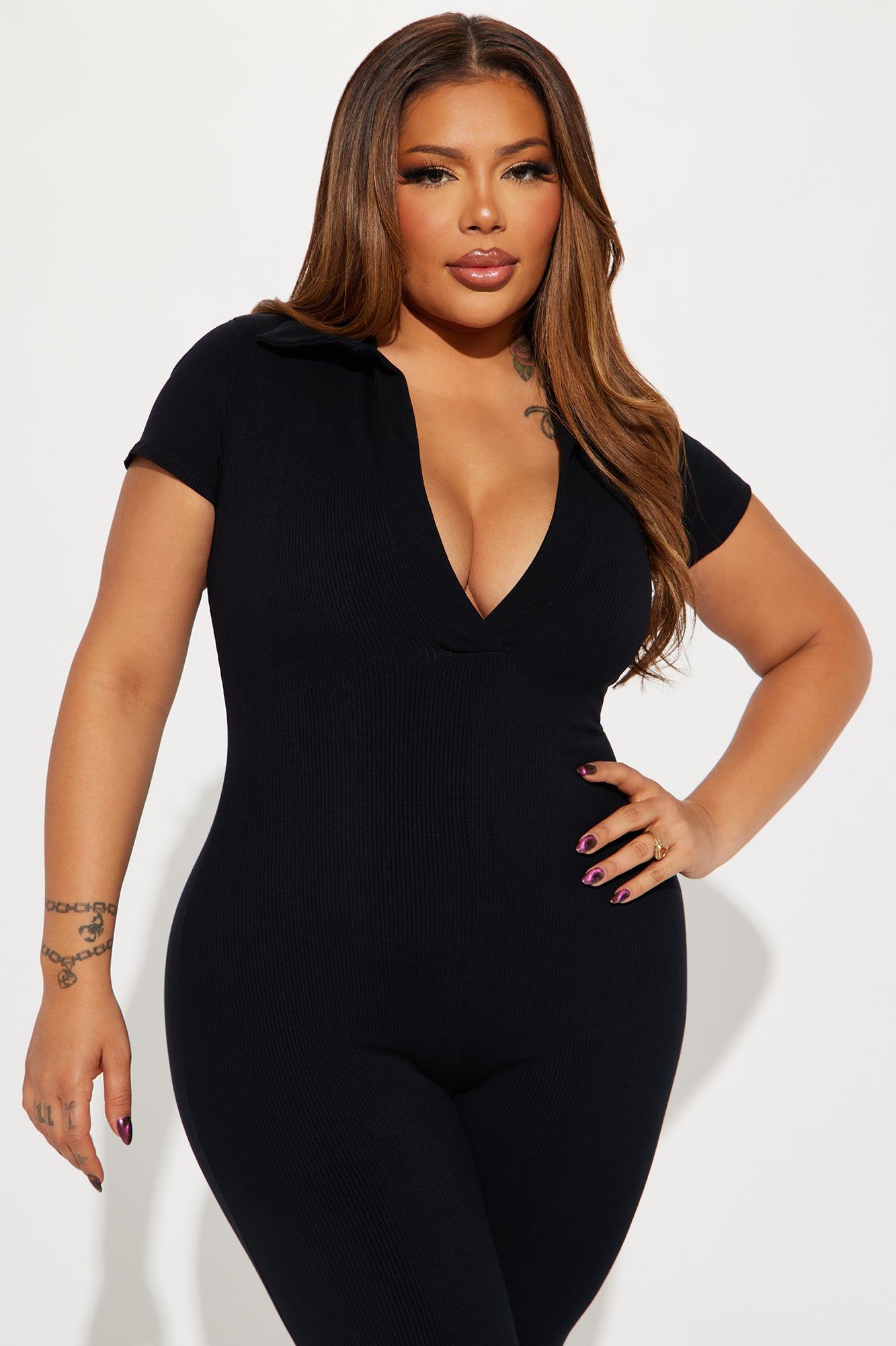 You Know Too Much Jumpsuit - Blue sold by Fashion Nova product image thumbnail 3