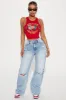 Wondering Why Ripped Straight Leg Jeans - Medium Wash sold by Fashion Nova