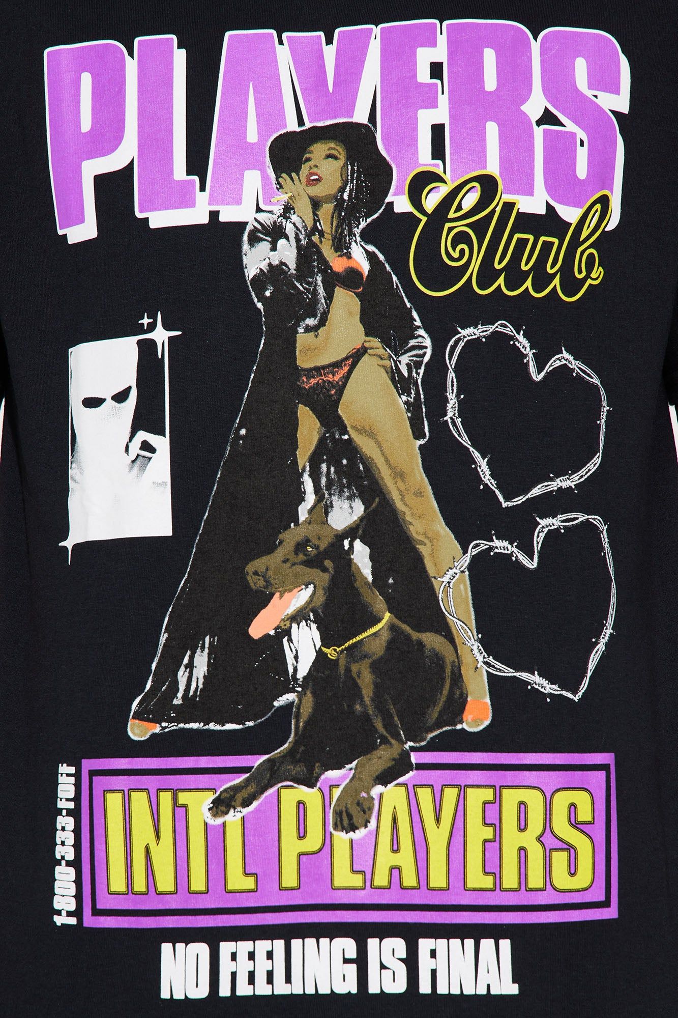 International Players Short Sleeve Tee - Black sold by Fashion Nova product image thumbnail 4