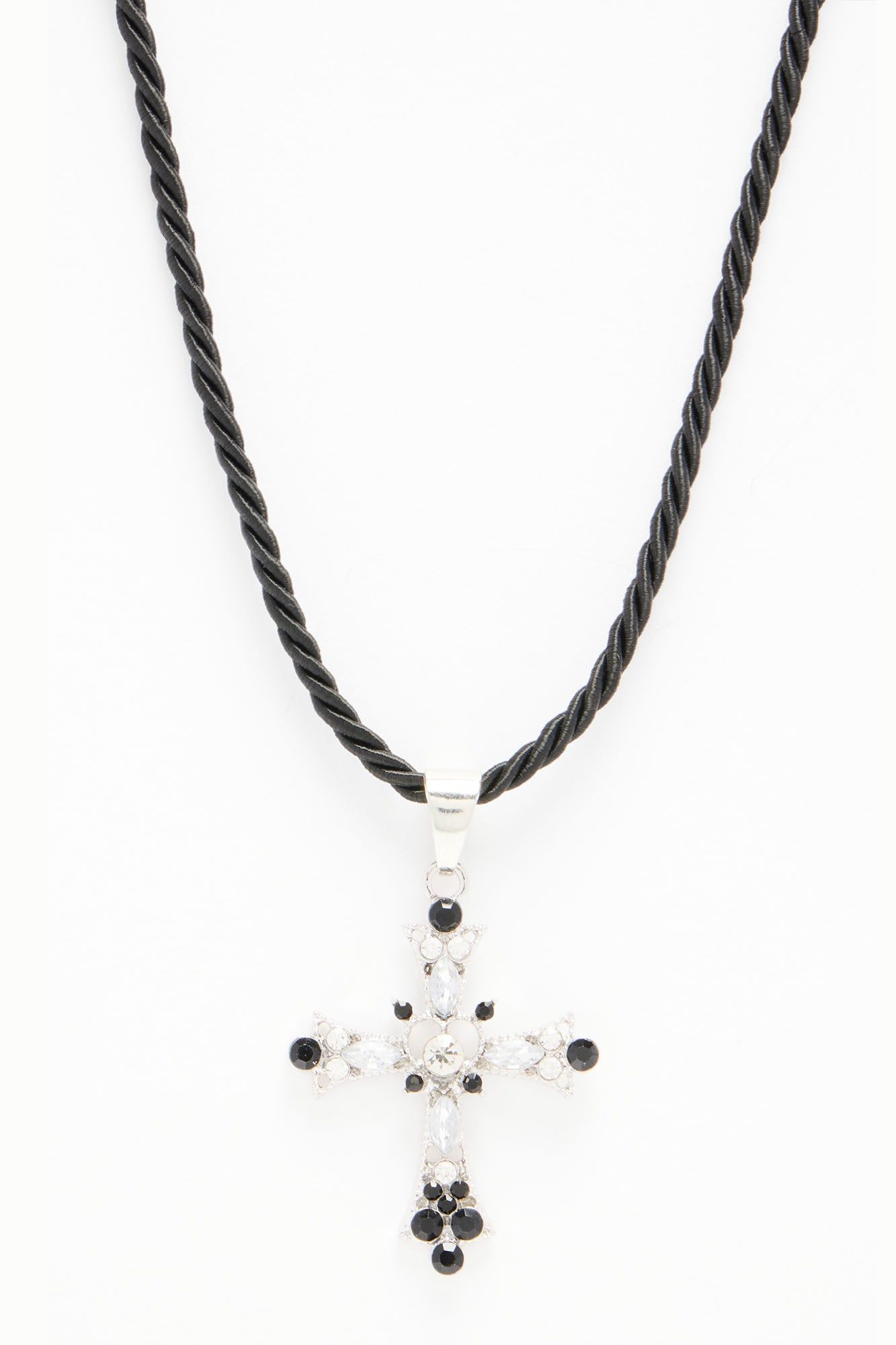 Gods Favorite Necklace - Clear/Black sold by Fashion Nova product image thumbnail 3