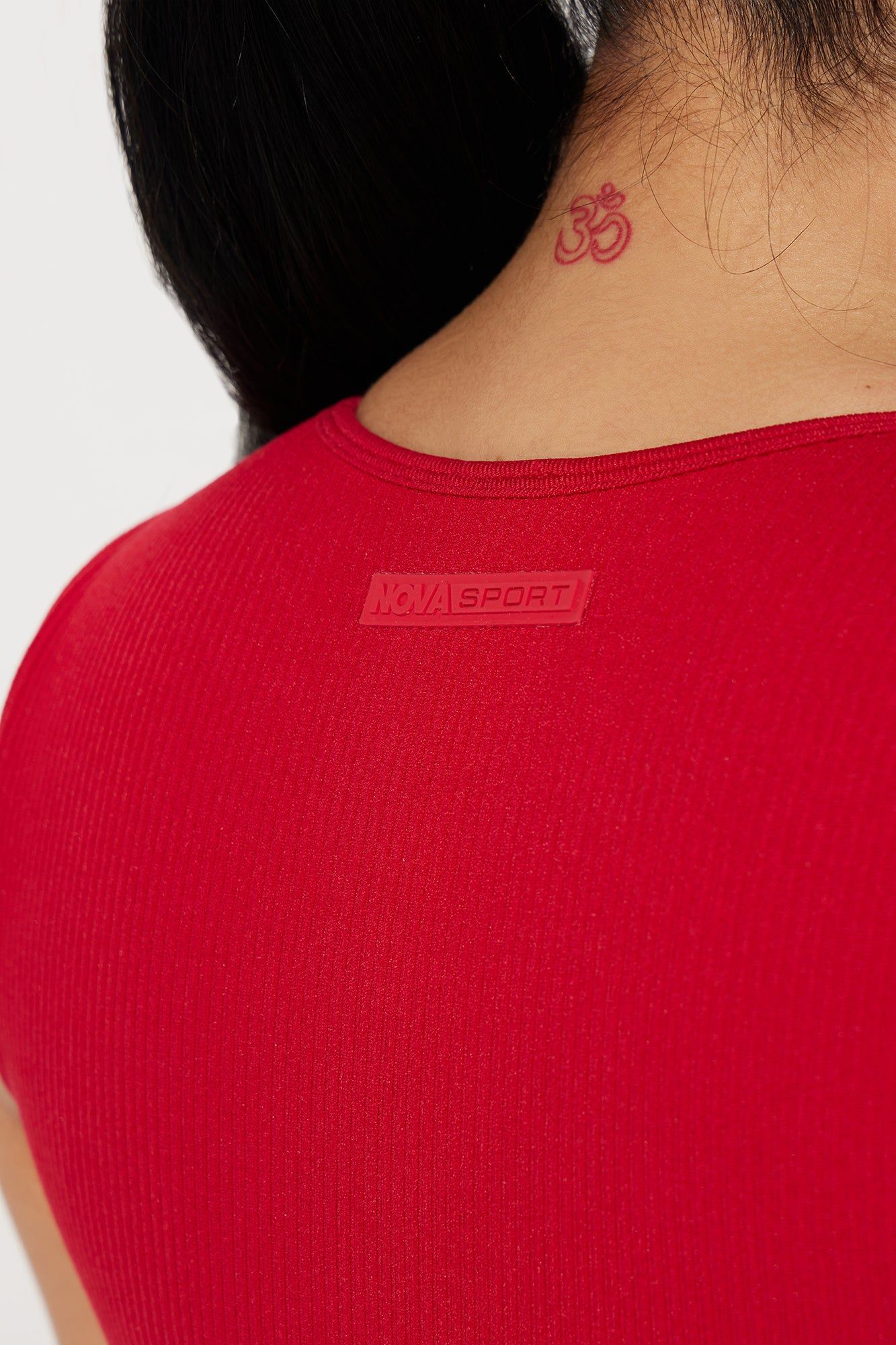 Power Hook Effortless Seamless Sports Bra - Red sold by Fashion Nova product image thumbnail 4