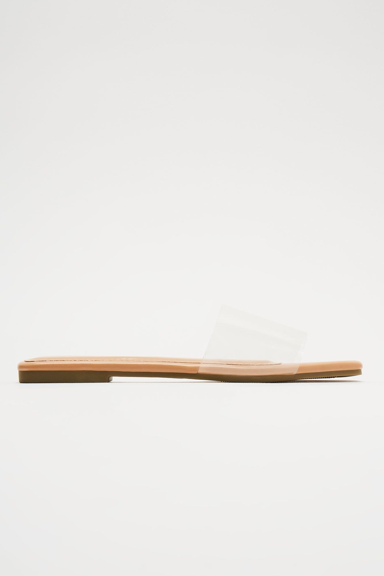 Dena Flat Sandals - Clear sold by Fashion Nova product image thumbnail 4