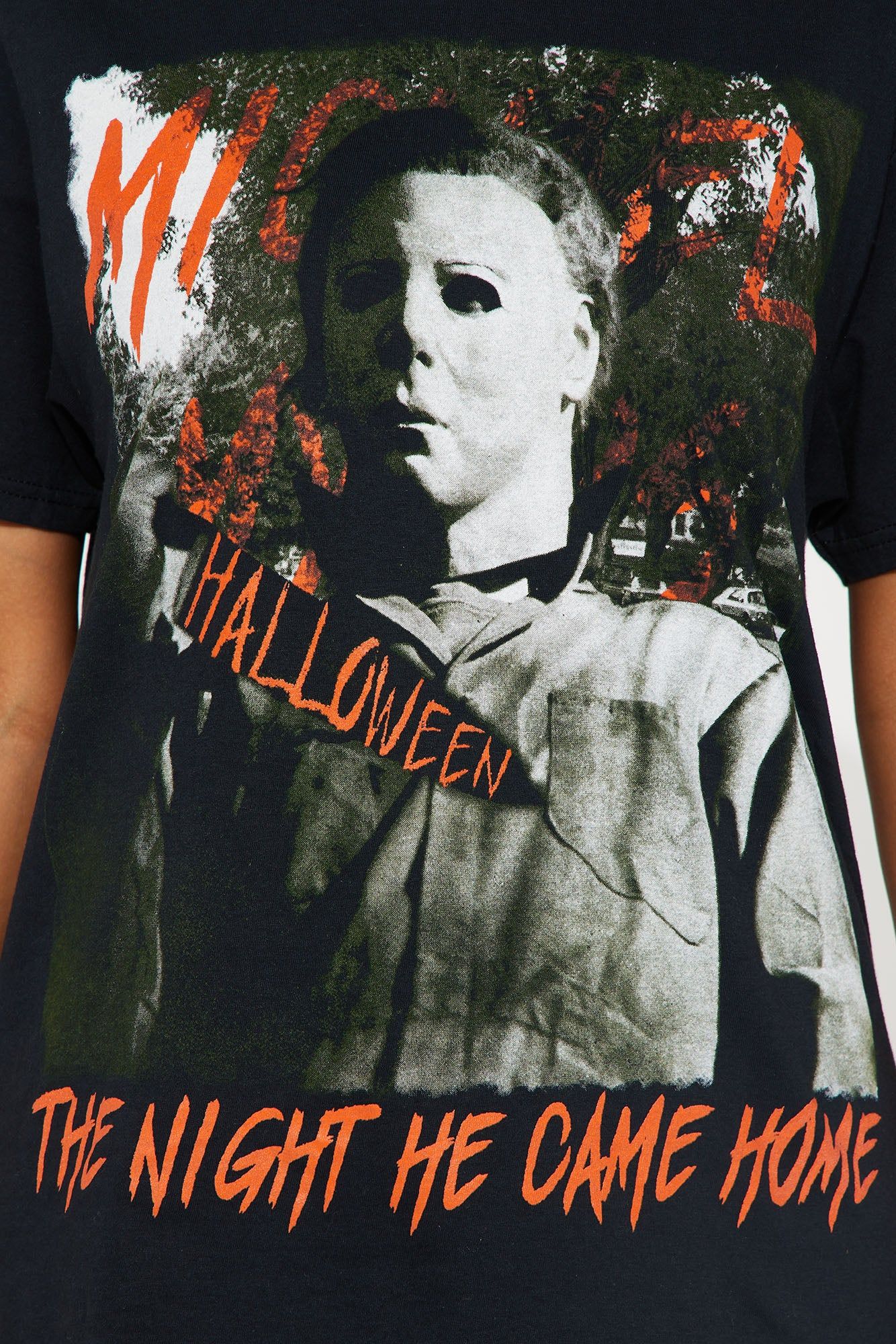 Michael's Halloween Graphic Tee - Black sold by Fashion Nova product image thumbnail 3