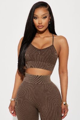 Major Body Sports Bra - Brown sold by Fashion Nova
