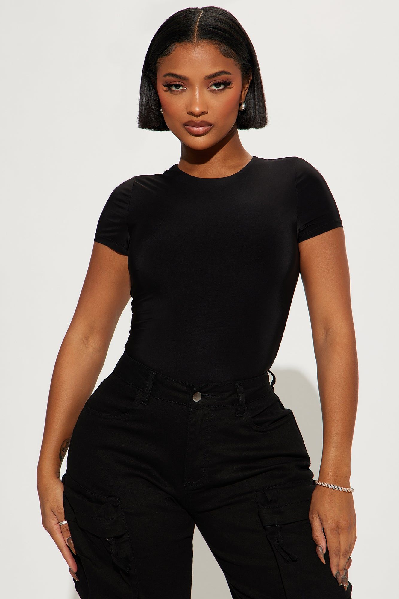 Deepest Secret Double Lined Bodysuit - Black sold by Fashion Nova product image thumbnail 3