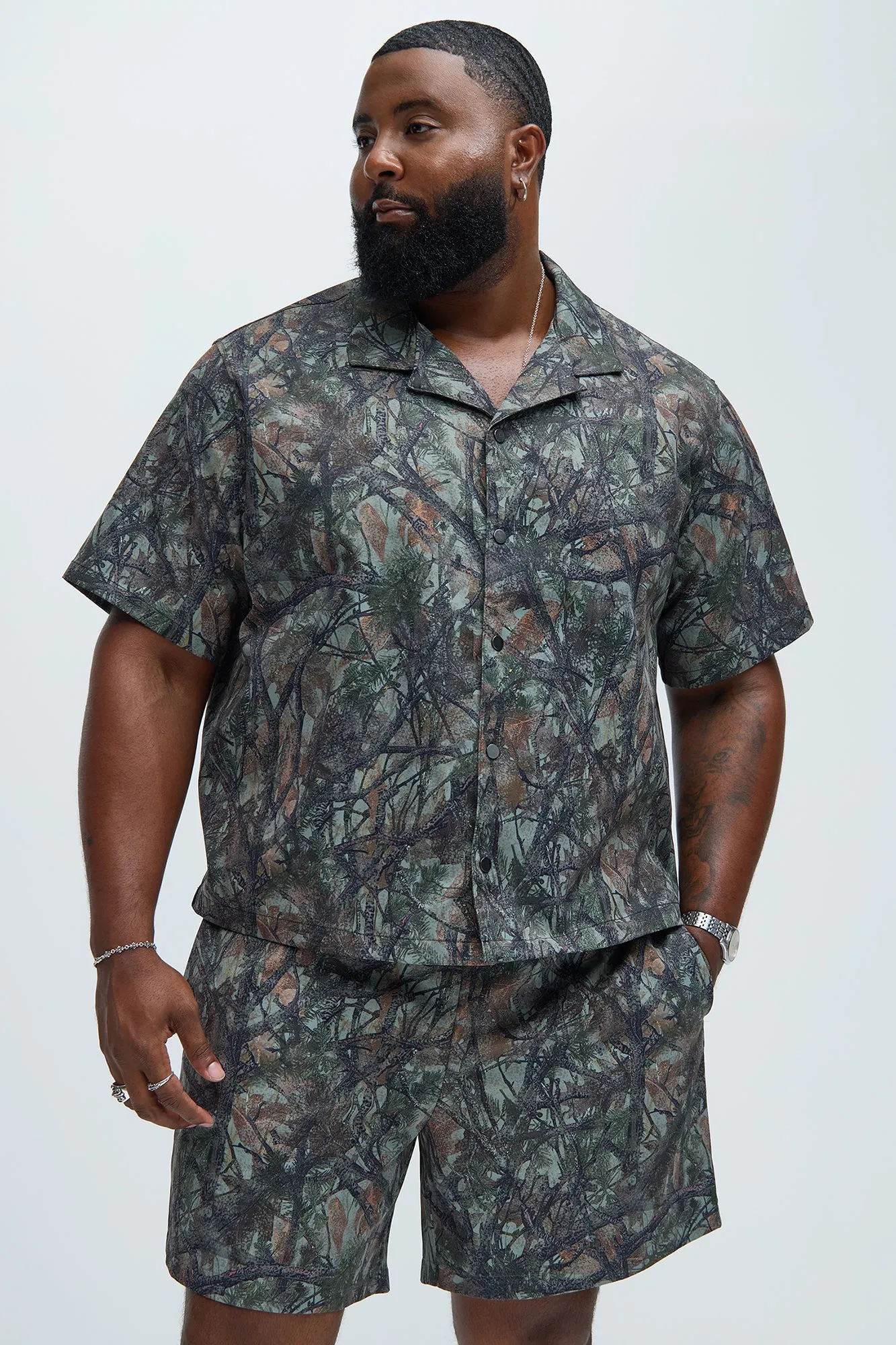 Cleveland Camouflage Shirt - Camouflage sold by Fashion Nova product image thumbnail 4