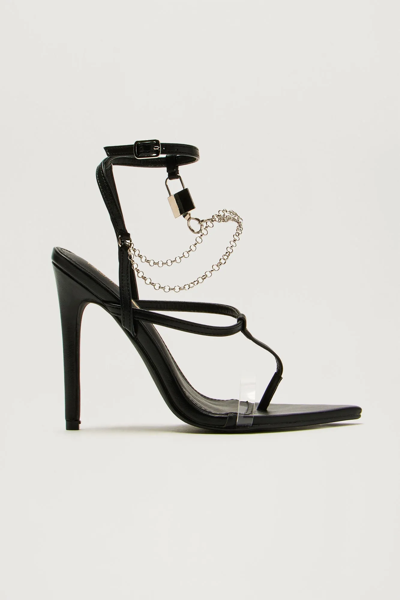 Break These Chains Heels - Black sold by Fashion Nova product image thumbnail 3