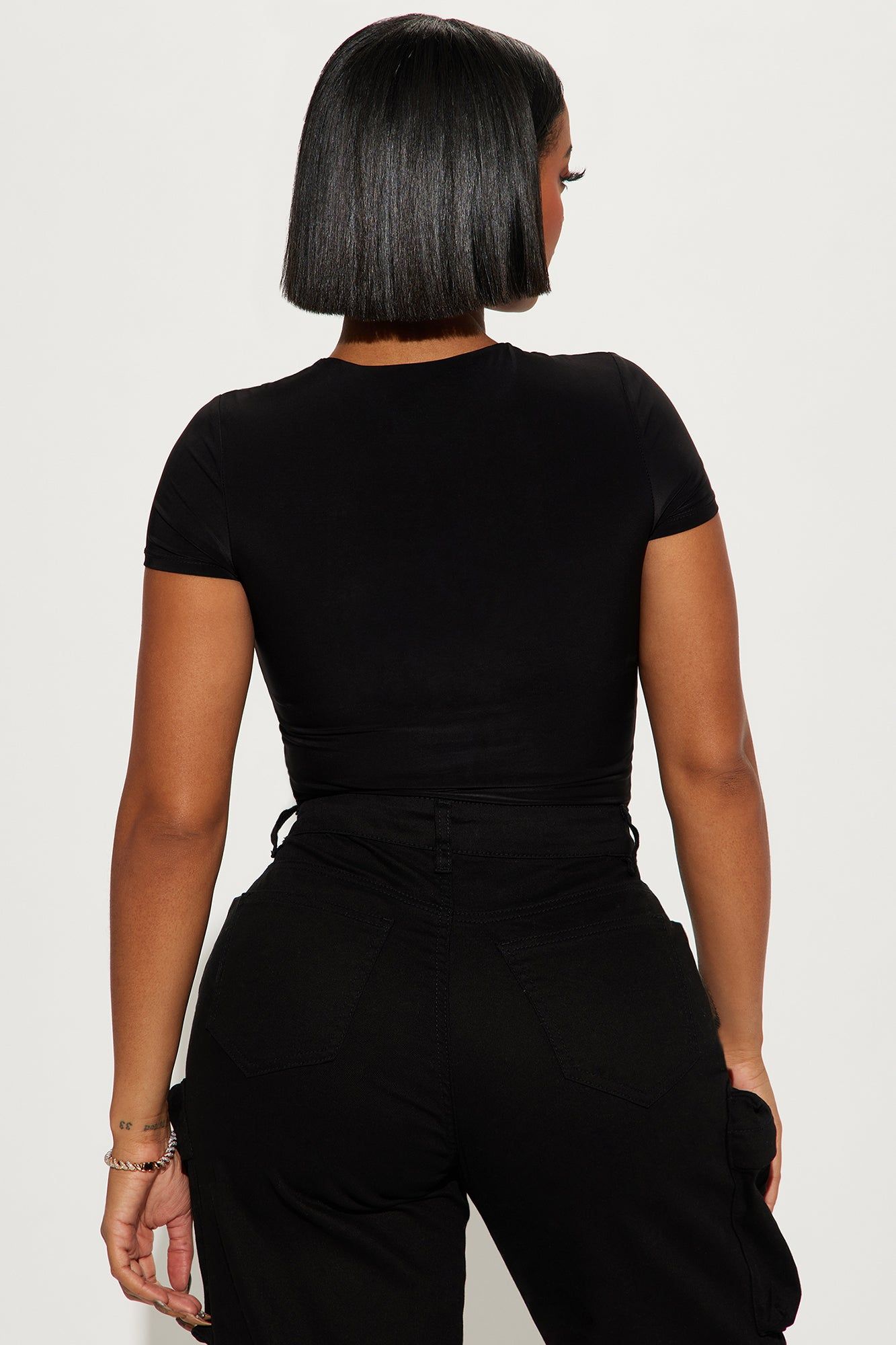 Deepest Secret Double Lined Bodysuit - Black sold by Fashion Nova product image thumbnail 4